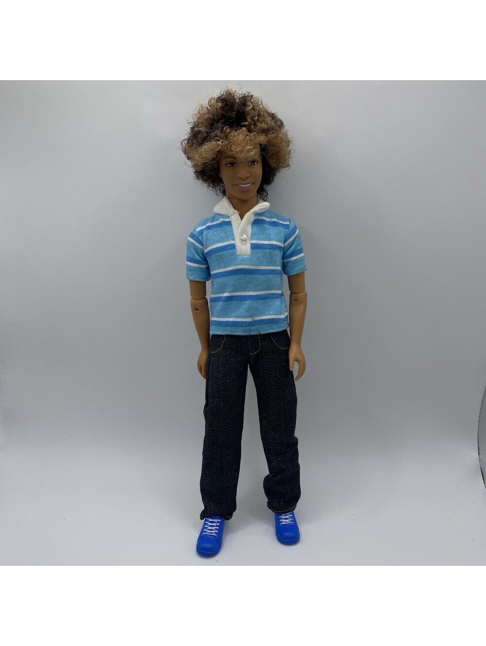 Disney High School Musical Chad Doll Mattel African Rooted Articulated Boy Ken